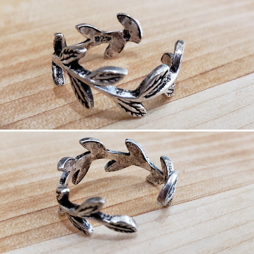 Sterling silver toe ring